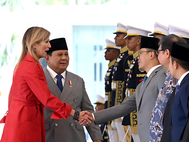 Prabowo dan Ratu Maxima Bahas Kesehatan Keuangan di Indonesia